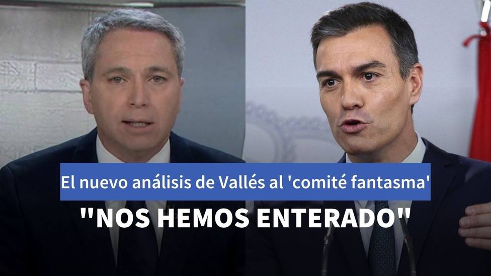Vicente Vallés y Pedro Sánchez