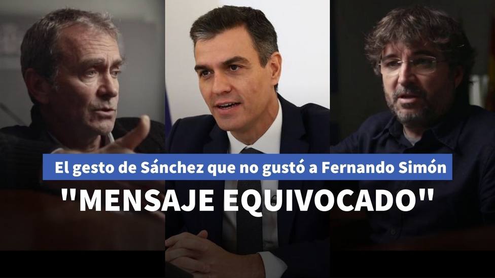 Fernando Simón reconoce a Évole la decisión que más le ha molestado de Sánchez: Es un mensaje equivocado