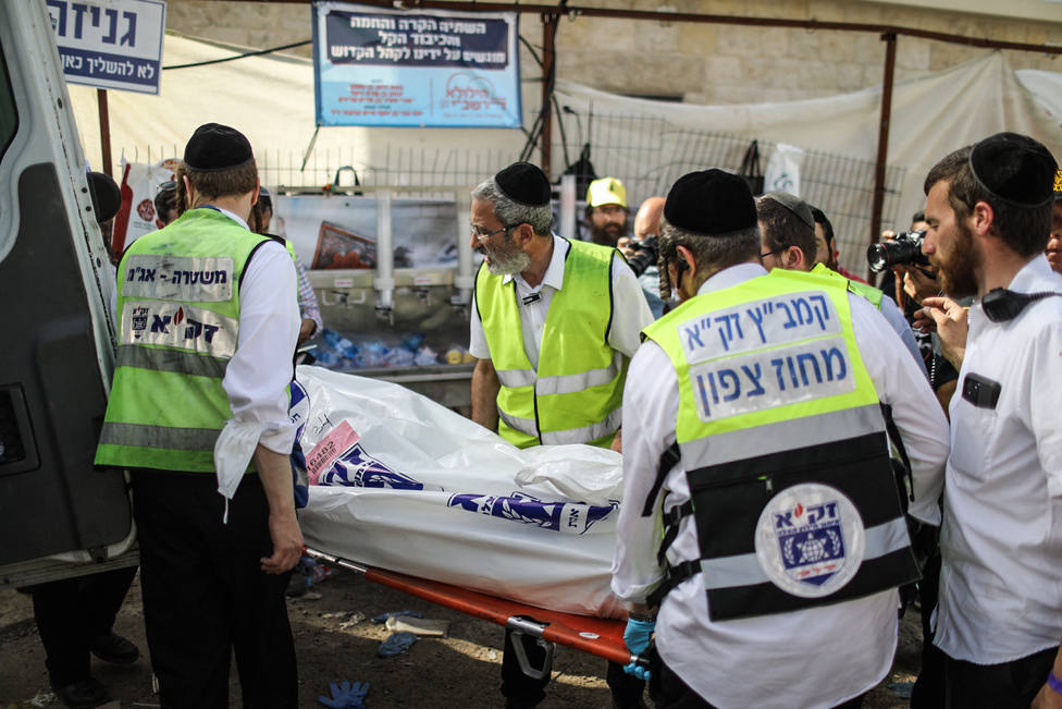 Decenas de muertos en una fiesta religiosa en Israel