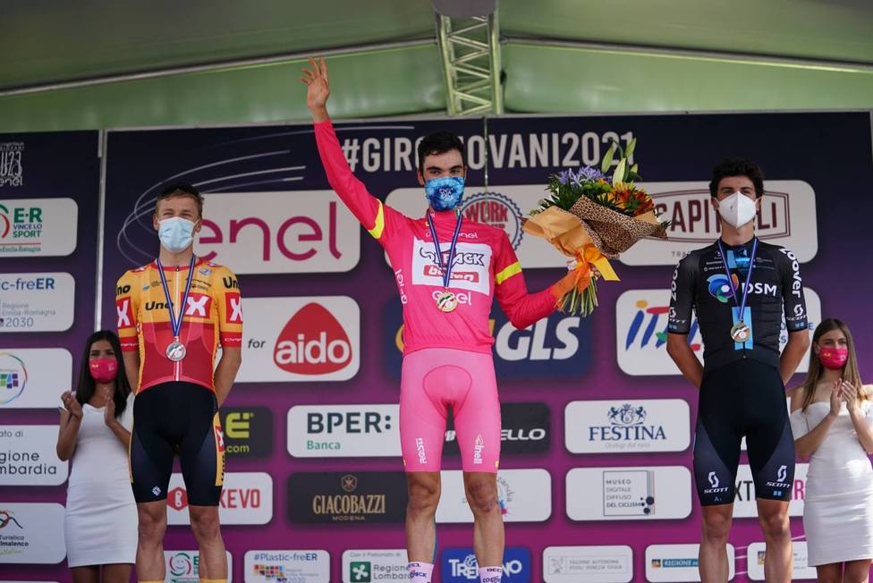 Juan Ayuso, vencedor final del Giro sub23