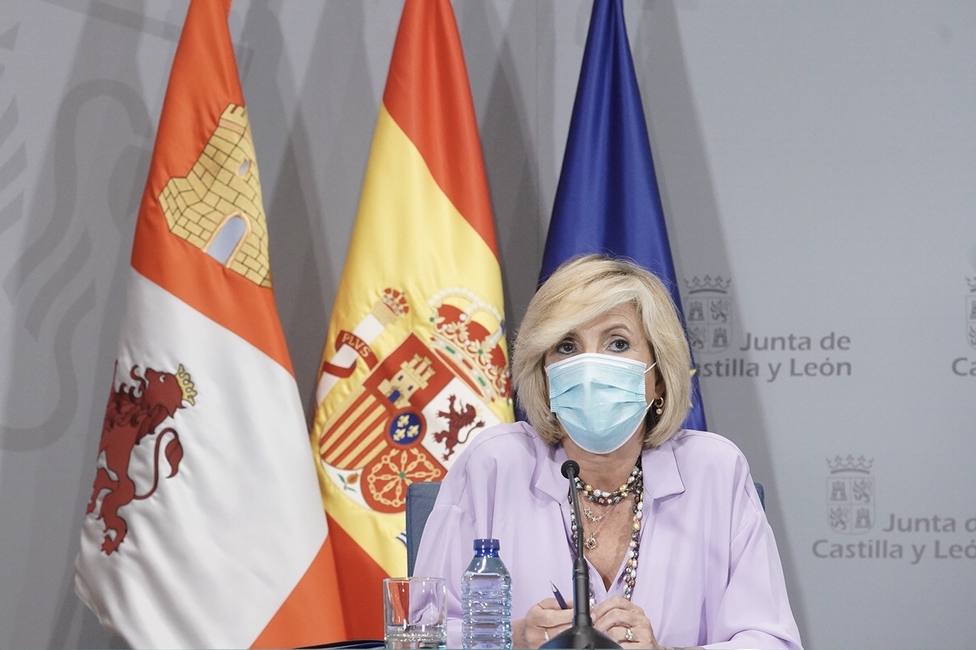 Verónica Casado, consejera de Sanidad de la Junta de Castilla y León