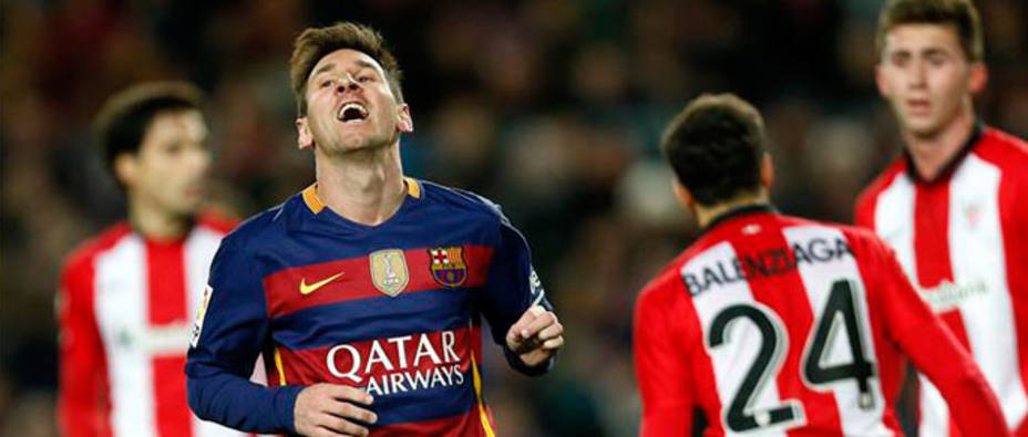 Leo Messi quiere estar en San Mamés. EFE