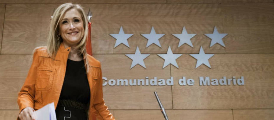 La presidenta de la Comunidad de Madrid, Cristina Cifuentes. EFE
