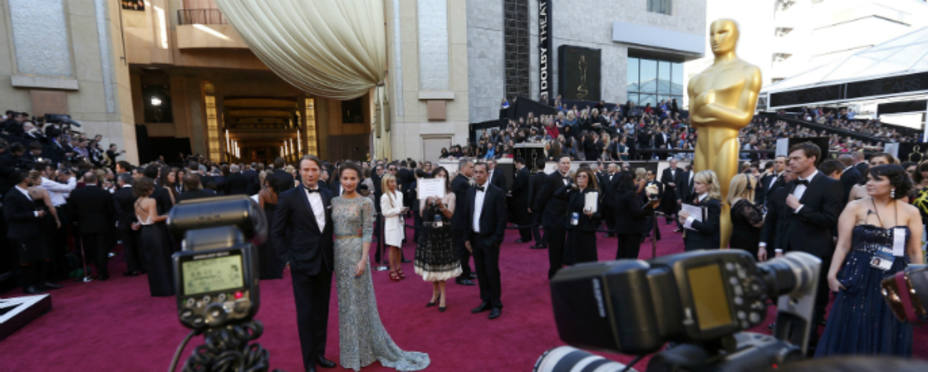 La alfombra roja de los Oscars. REUTERS