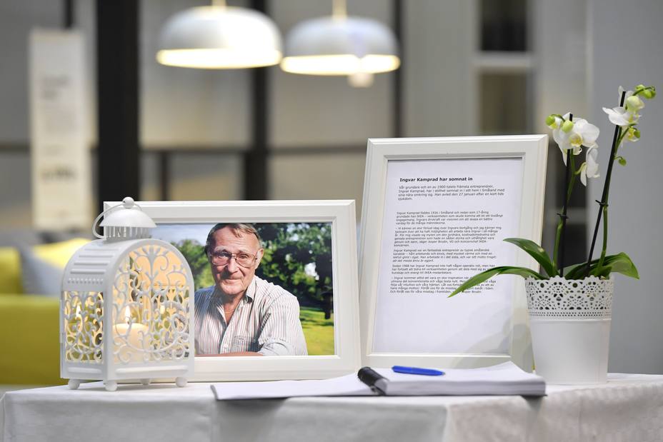 El fundador de Ikea, Ingvar Kamprad, fallece a los 91 años