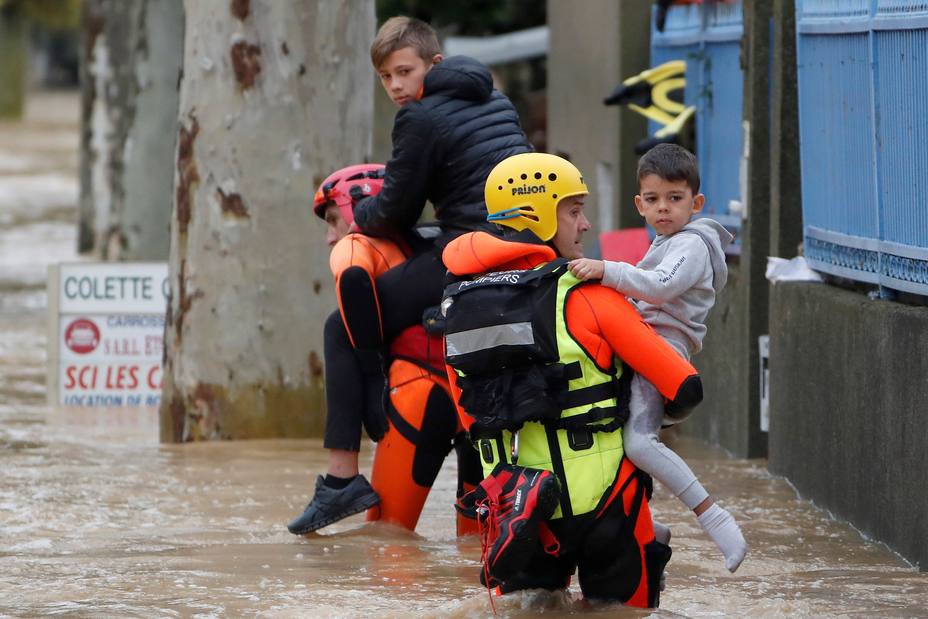 Al menos 6 muertos por inundaciones cerca de Carcasona, en el sur de Francia