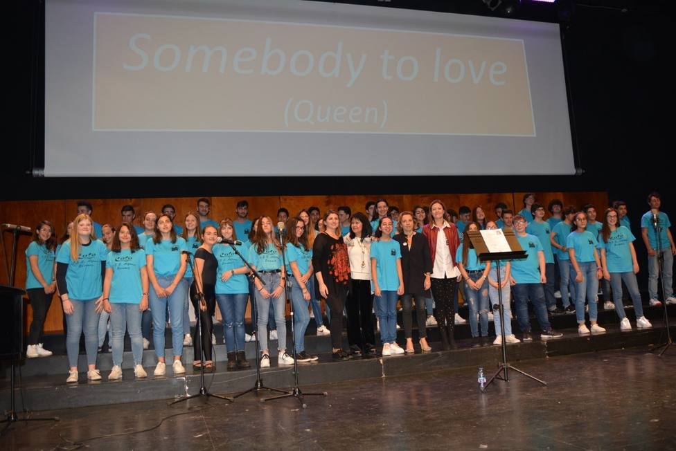350 alumnos participan en el encuentro de coros escolares ‘Cantemus’ en Águilas