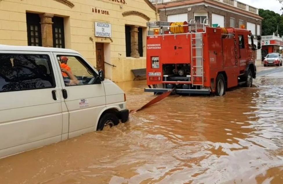 Activada la pre emergencia de los servicios de Cartagena ante el aviso amarillo por la DANA
