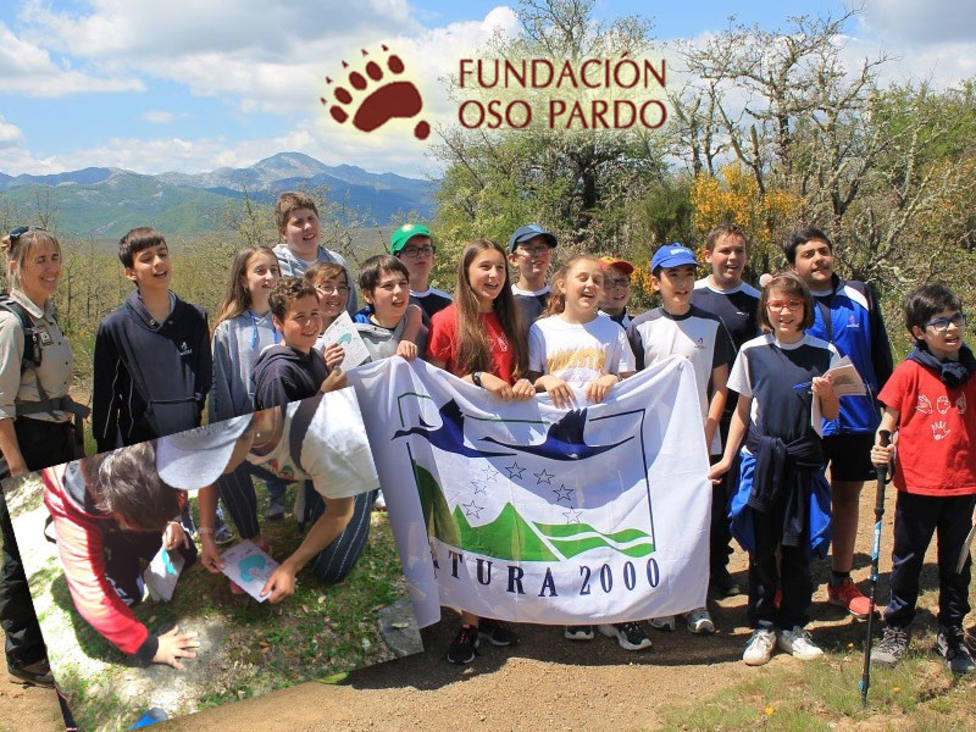 Más de 7.000 escolares participaron en los programas de educación ambiental de la Fundación Oso Pardo