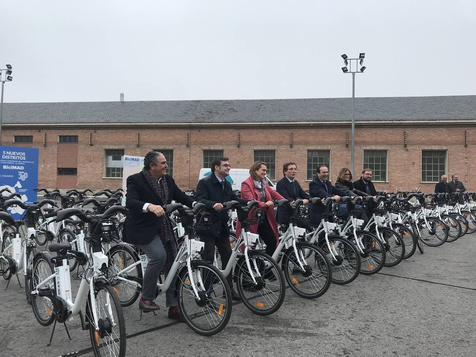 Usera, Latina, Carabanchel Moratalaz, Fuencarral- El Pardo podrán disfrutar del servicio de bicicletas BiciMad