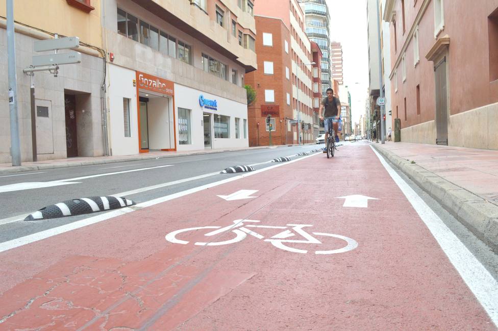 Carril bici en Castellón