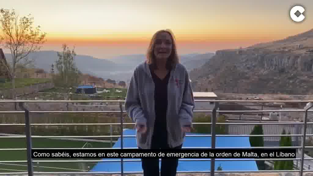 Una de las voluntarias narra cómo ha sido su último día en el camp
