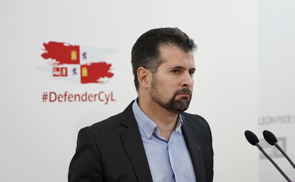 Luis Tudanca, secretario general del PSOE de Castilla y León