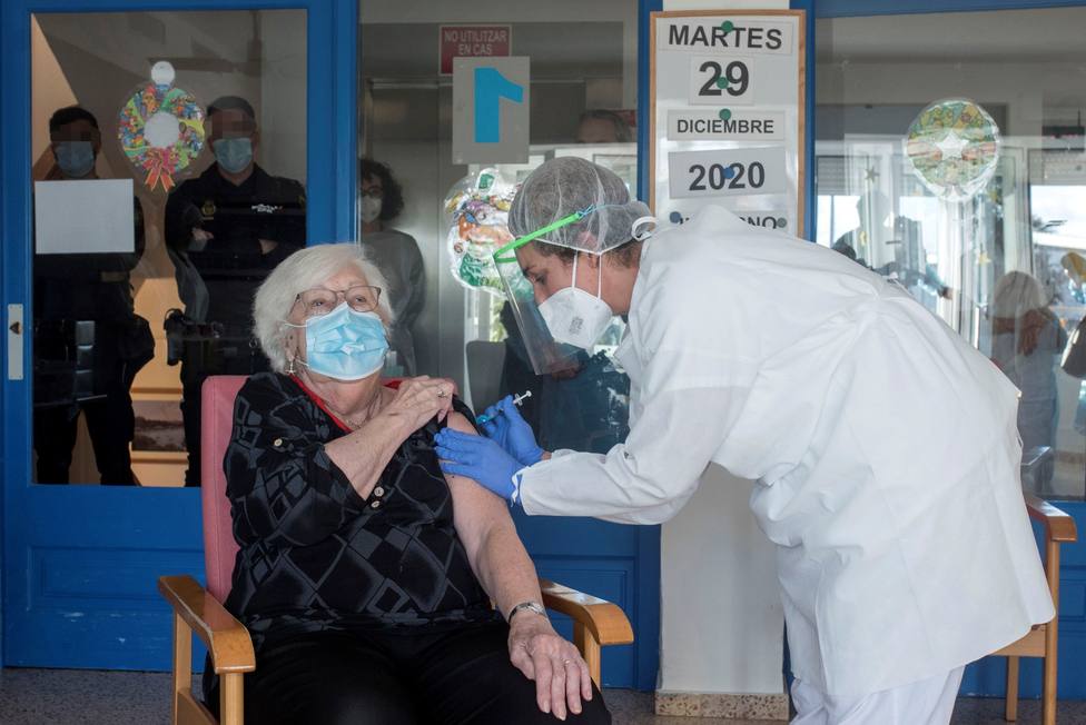 Las personas vacunadas en España alcanzan los 139.339 : 56.505 más en las últimas 24 horas