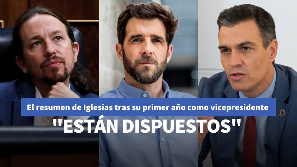 Iglesias sorprende a Gonzo en Salvados con su opinión sobre el Gobierno de Sánchez