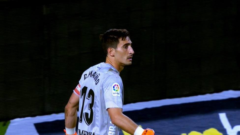 Diego Mariño, en un partido de la actual temporada