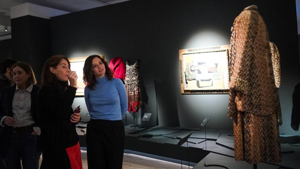 Díaz Ayuso visita la muestra dedicada a Pablo Picasso y Gabrielle Chanel en el Museo Thyssen-Bornemisza
