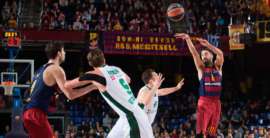 El Barcelona logró su séptima victoria de la Euroliga. (ACB)