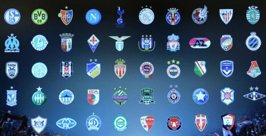 Los 48 equipos de la Europa League. (Foto: @EuropaLeague)