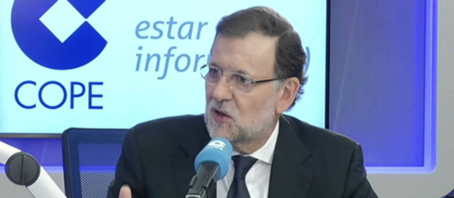 Mariano Rajoy en Herrera en COPE