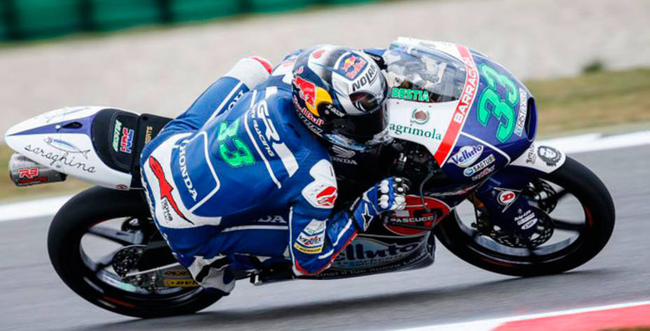 Enea Bastianini fue el más rápido en la calificación de Moto3 en Assen. Foto: MotoGP.