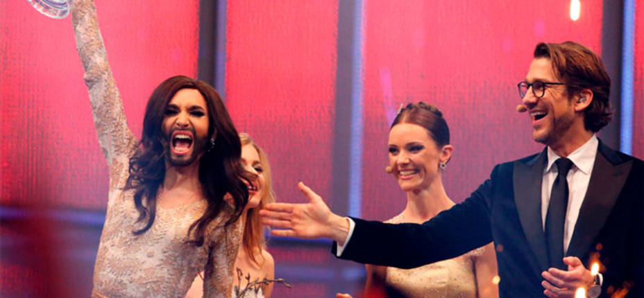 Conchita Wurst, vencedora de Eurovisión 2014. REUTERS