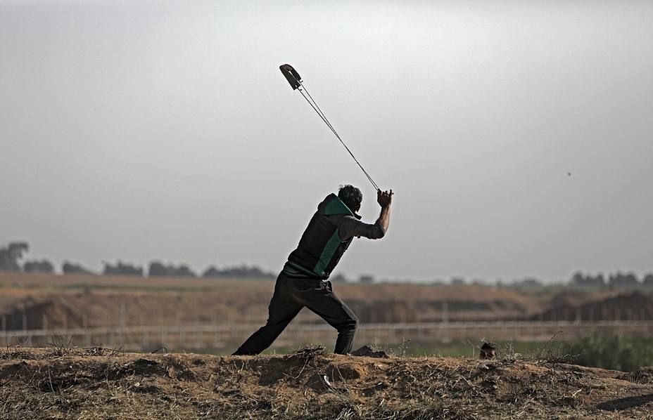Enfrentamientos a lo largo de la frontera entre Israel y Gaza