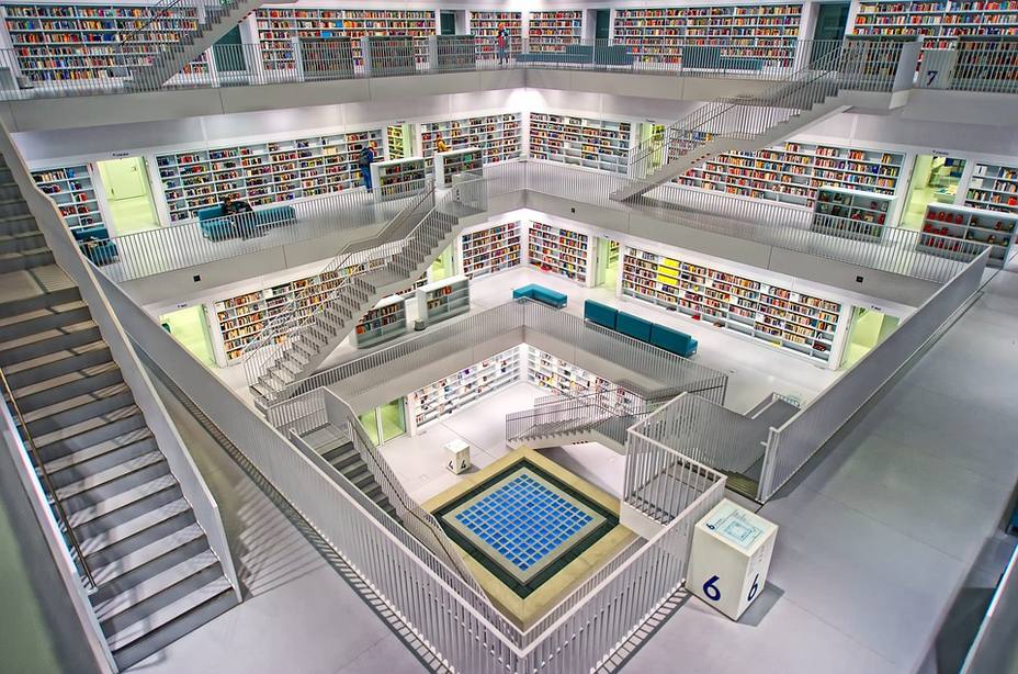 Biblioteca de Stutgart (Alemania)