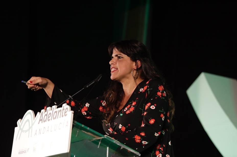 Teresa Rodríguez exige a Susana Díaz aclarar si volverá a entregarle el Gobierno andaluz a la derecha neoliberal