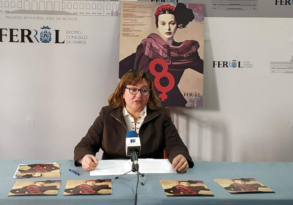 Cristina Prados, concejala de Igualdade e Muller del Ayuntamiento de Ferrol - FOTO: Ayuntamiento de Ferrol