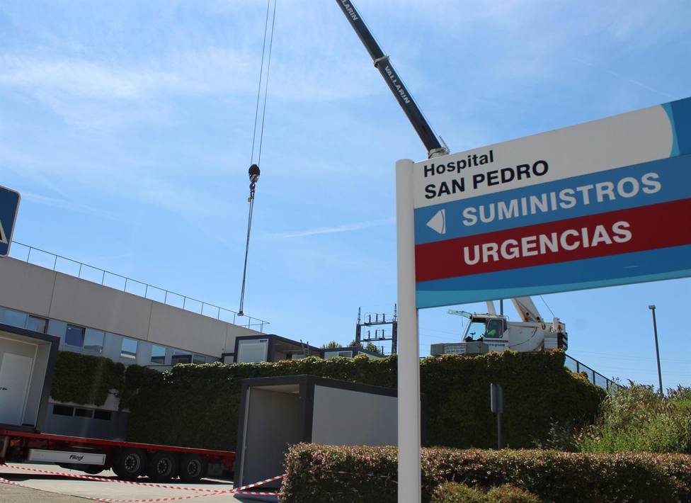 Comienzan las obras de ampliación del Servicio de Urgencias del Hospital San Pedro de Logroño