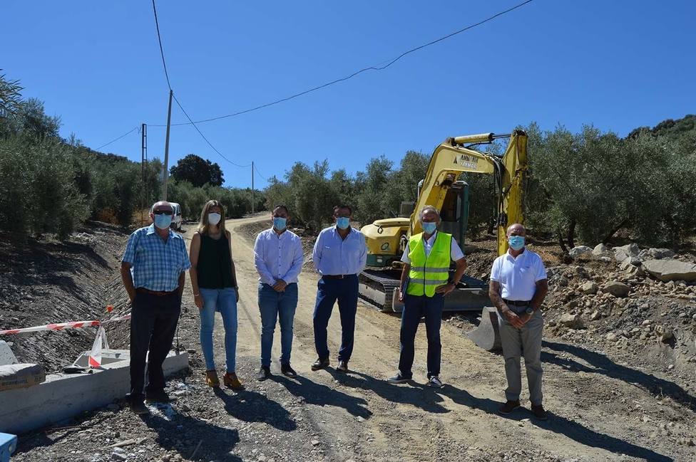 La Diputación invertirá en caminos de Iznájar más de 700.000 euros en colaboración con el Ayuntamiento