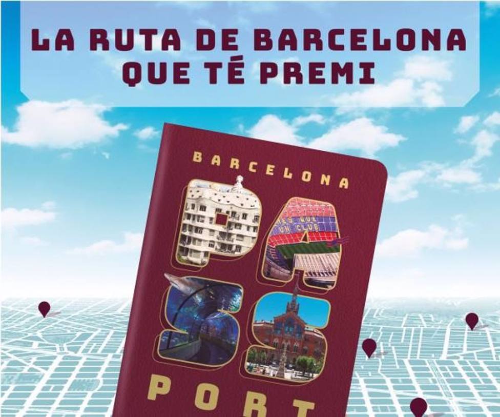 El pasaporte La ruta de Barcelona