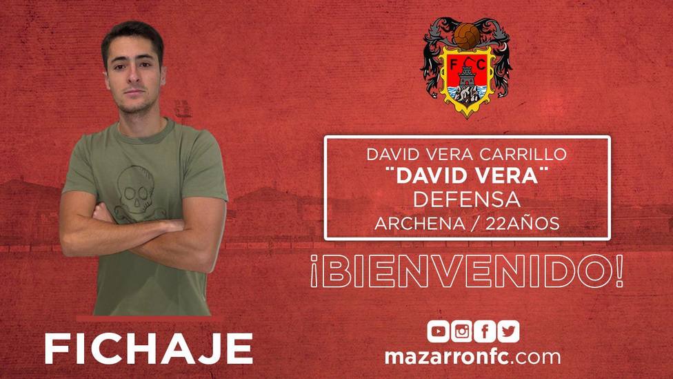 David Vera ficha por el Mazarrón FC