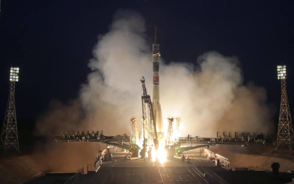 Imagen de archivo de un lanzamiento ruso
