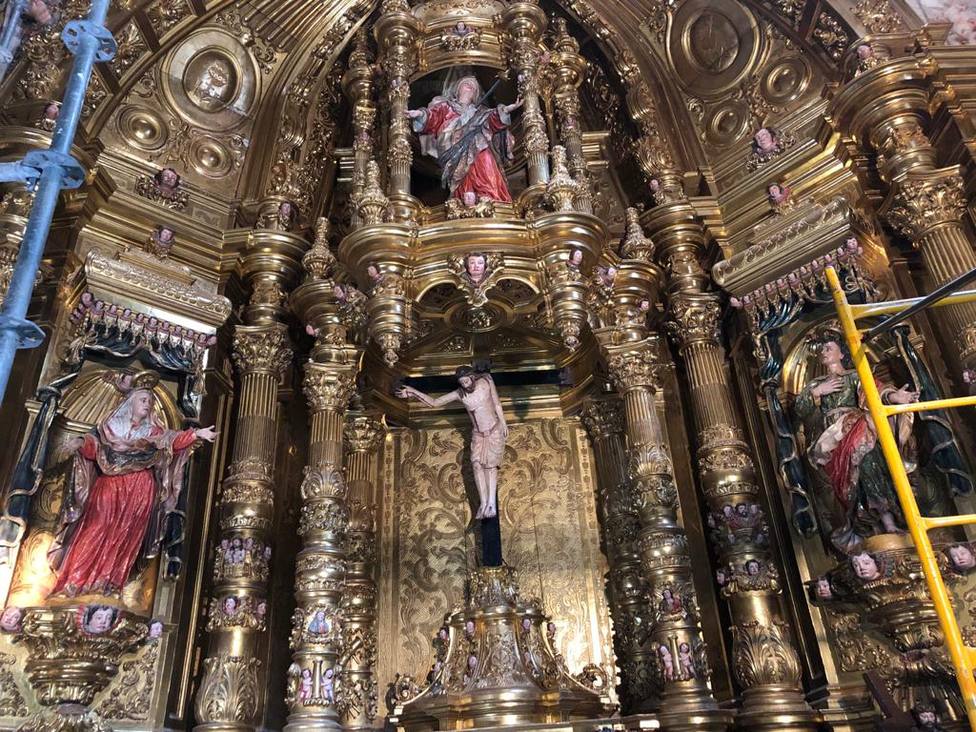 El Ayuntamiento de Calahorra aporta 10.000 euros a la restauración del Cristo de la Pelota