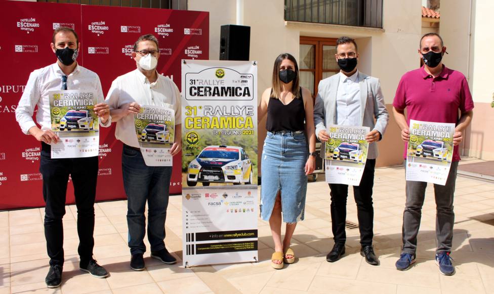 La Diputación de Castellón respalda la XXXI edición del Rallye la Cerámica para reactivar el deporte