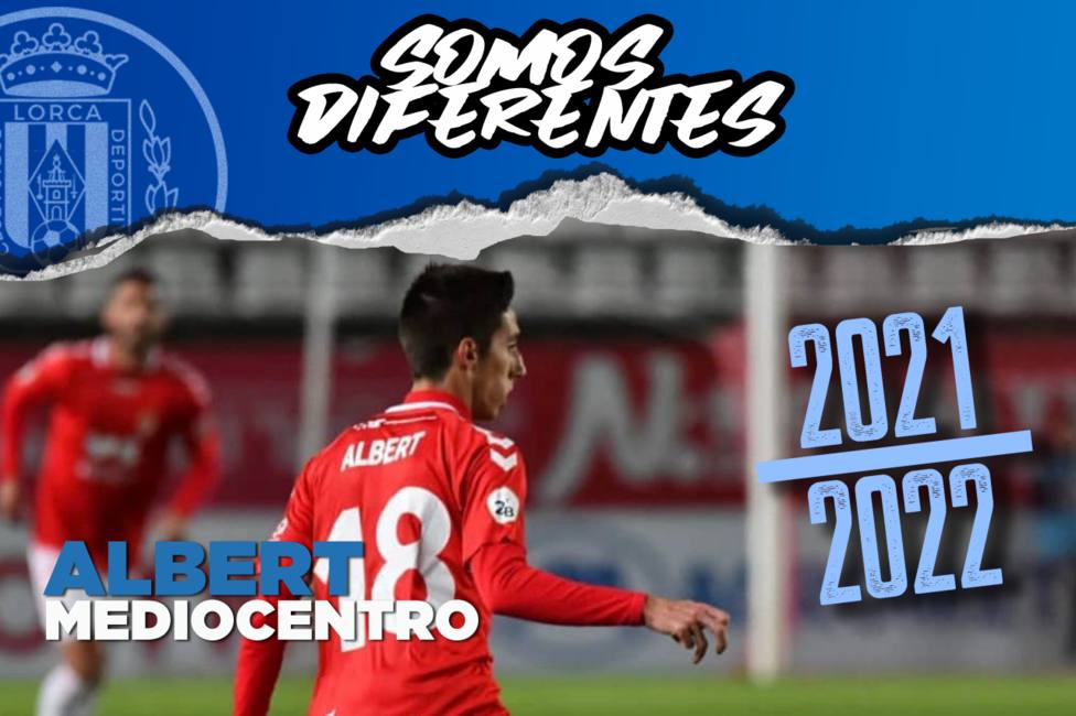 El CF Lorca Deportiva hace oficial el fichaje de Albert