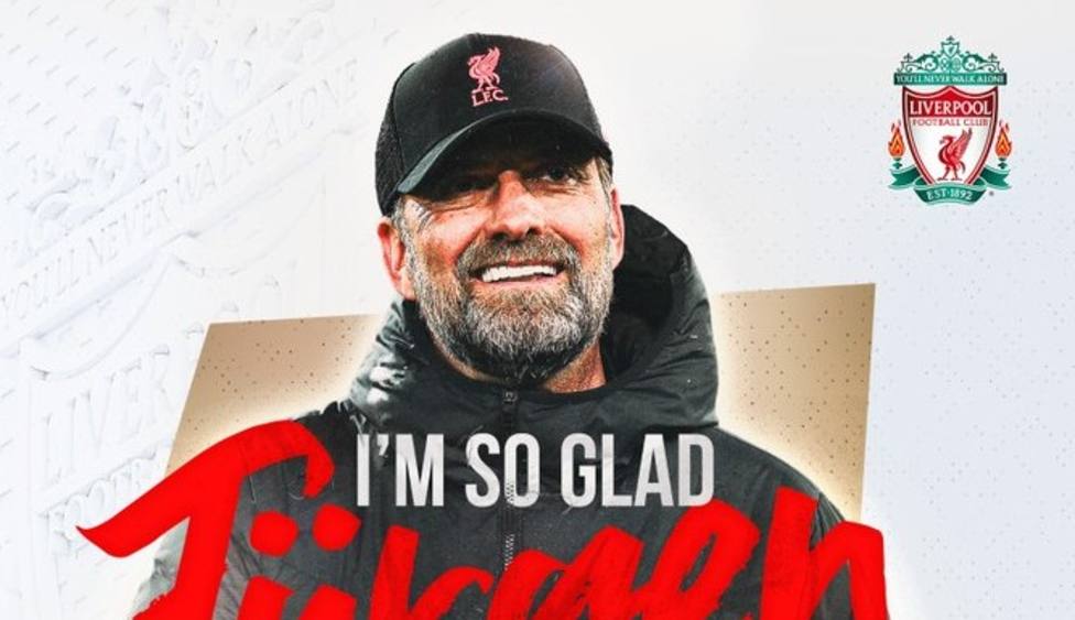 Jürgen Klopp renueva con el Liverpool hasta 2026