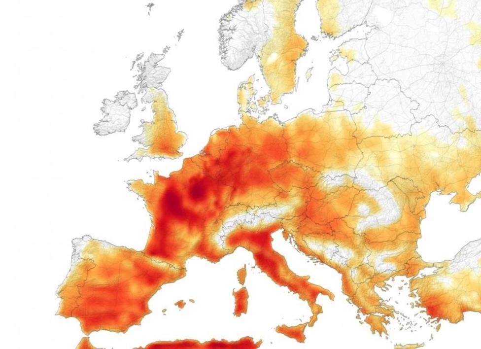 ¿Cuáles son las causas de la histórica ola de calor que está sofocando a Europa?