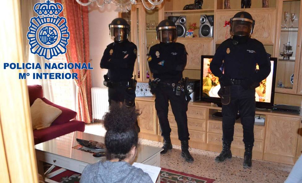Cinco detenidos en una operación policial contra las mafias de la trata