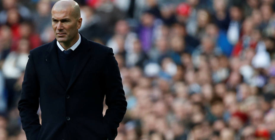 Zidane, durante un encuentro reciente (FOTO - Reuters)