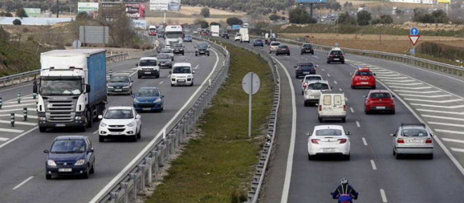 Tráfico en las carreteras españolas. EFE