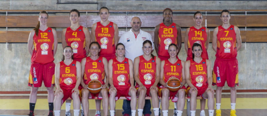 La selección española de baloncesto femenino. FEB