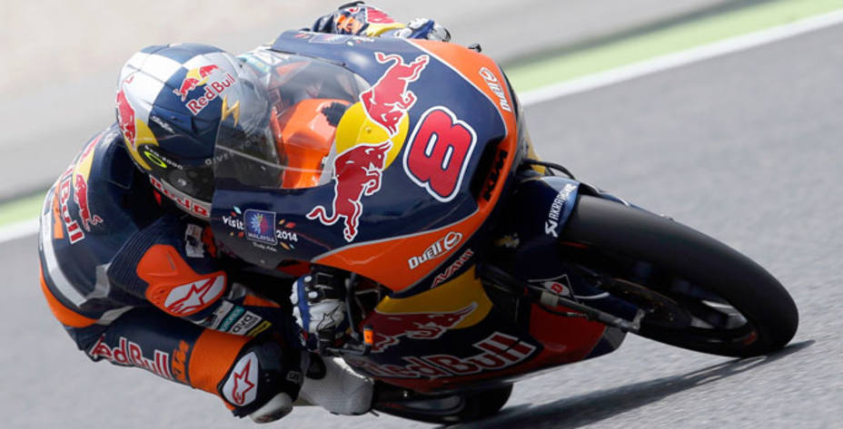 Jack Miller fue el más rápido en la calificación de Moto3 del GP de Holanda. Reuters.