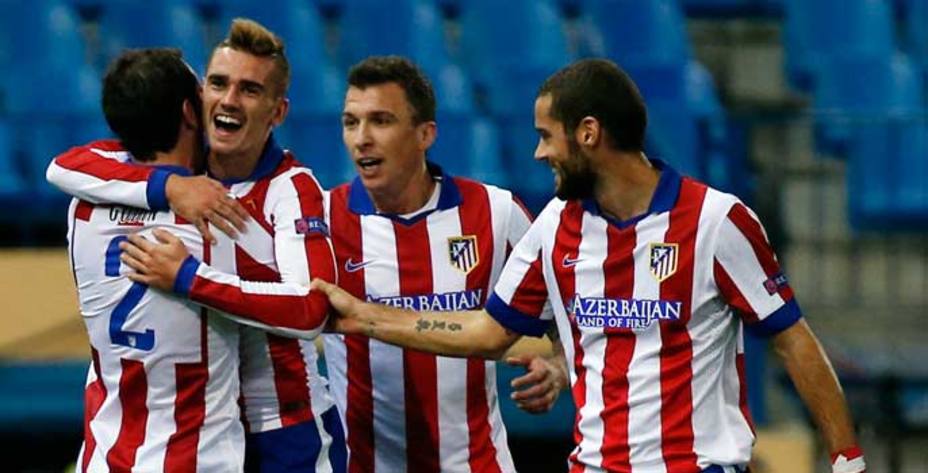 Griezmann será titular ante el Málaga. (Reuters)