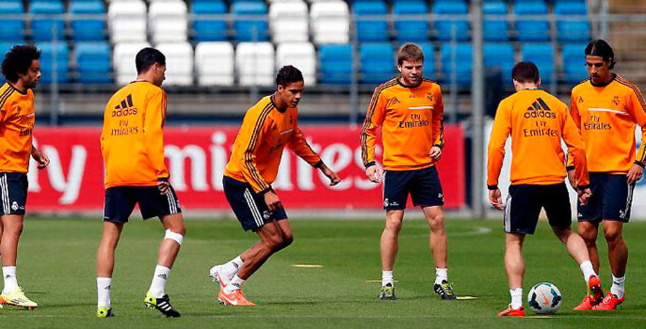 Los jugadores blancos comenzaron a preparar el encuentro ante Osasuna. Foto: Real Madrid.