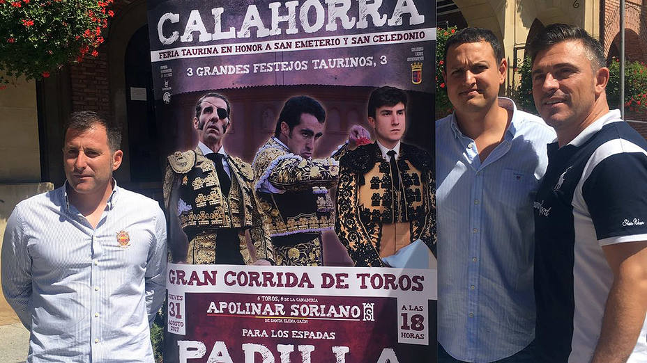 Acto de presentacióin del cartel taurino de la Feria de Calahorra