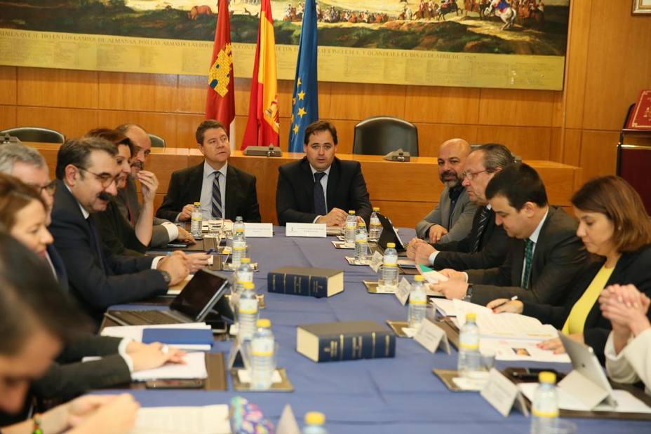 Consejo de Gobierno celebrado en Almansa
