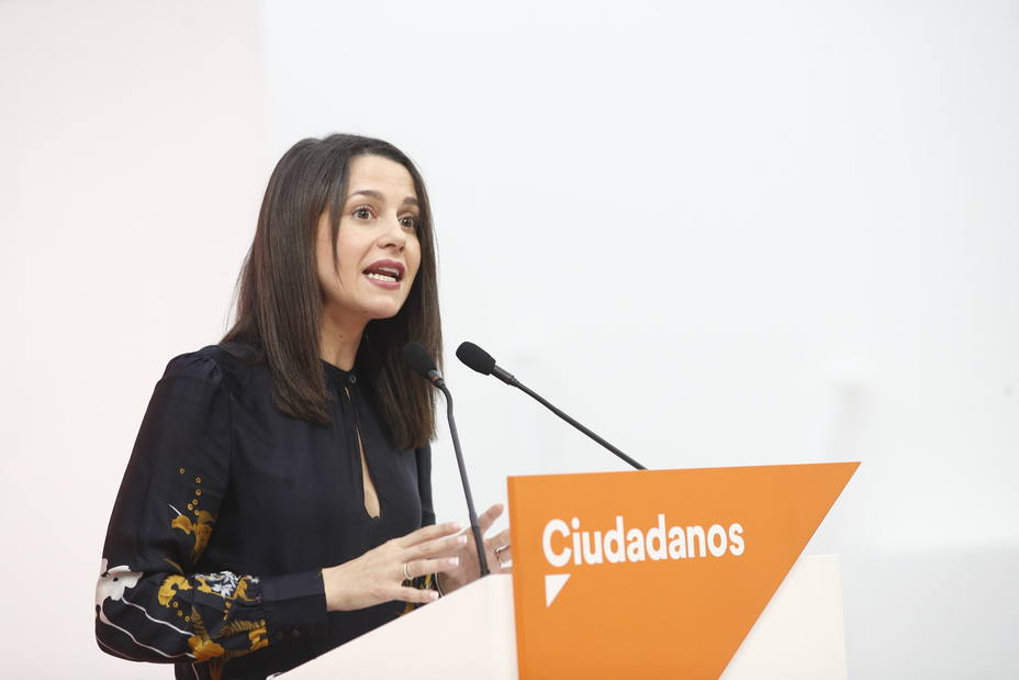 Inés Arrimadas, portavoz de la Ejecutiva de Ciudadanos